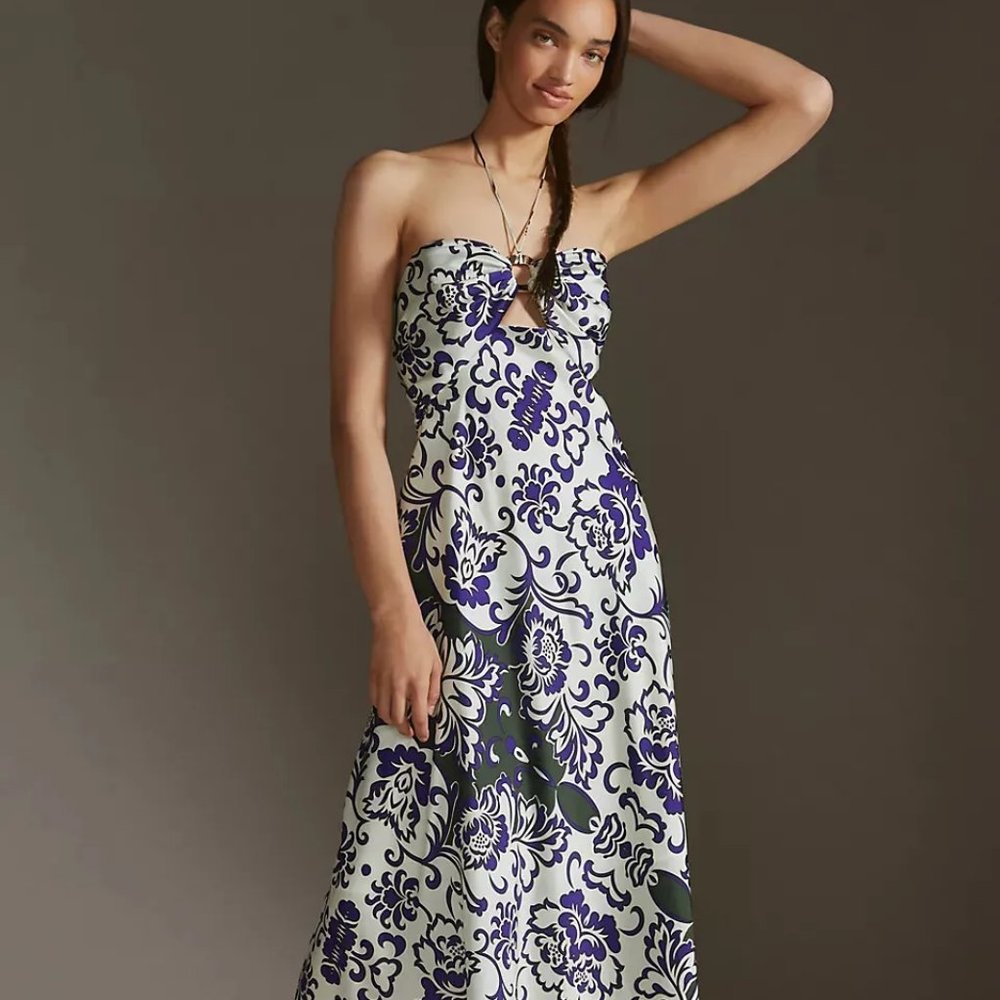 Delfi Collective Halter Maxi Dress